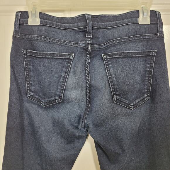Current Elliot Dark Blue The Stiletto Black Book Skinny Whiskering Jeans Size 25 - Picture 4 of 7